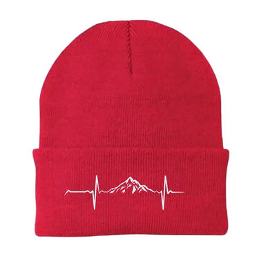 Heartbeat V1 Embroidered Beanie